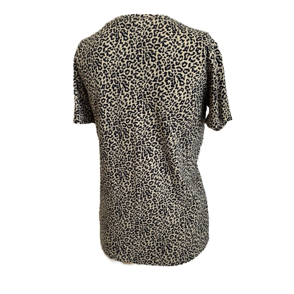 J. Crew Factory Leopard Print Collector Tee - Picture 15 of 15